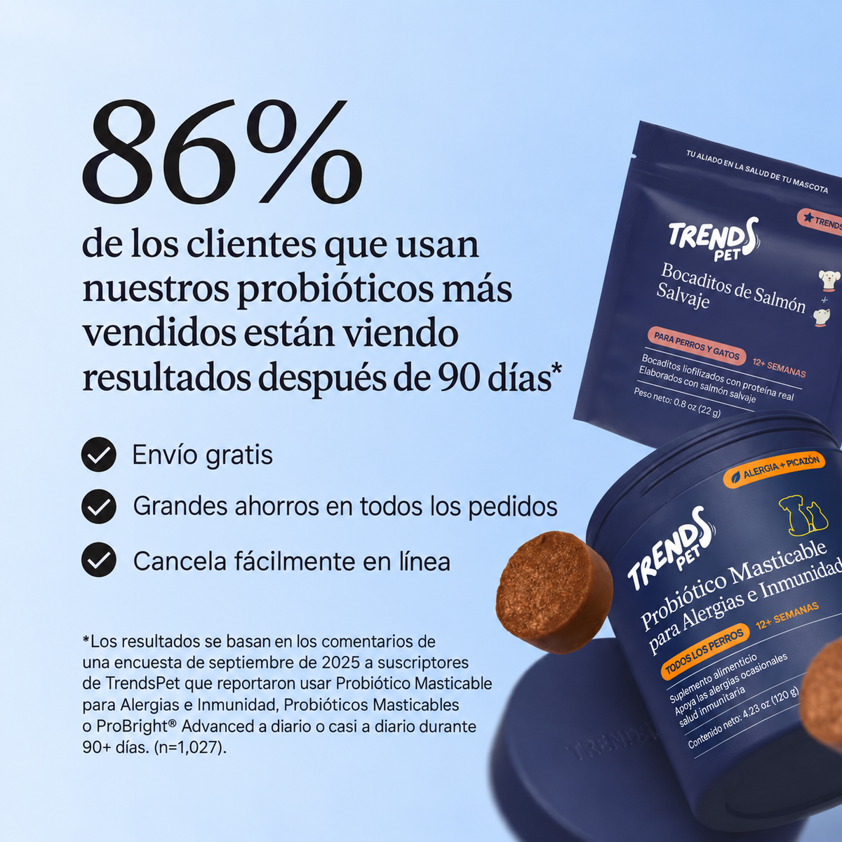 Probiótico Masticable para Alergias e Inmunidad