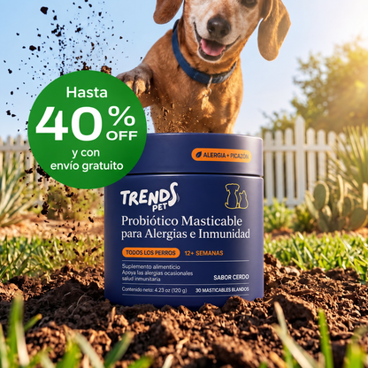 Probiótico Masticable para Alergias e Inmunidad